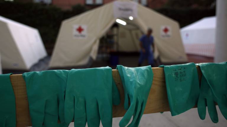 Enfermeras de EEUU van a huelga para exigir más protección contra ébola