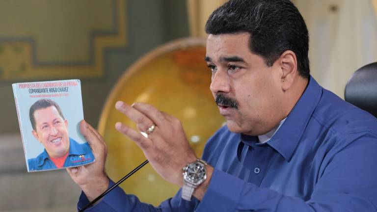 Maduro nombra nuevo vicepresidente, su relevo si fuera revocado