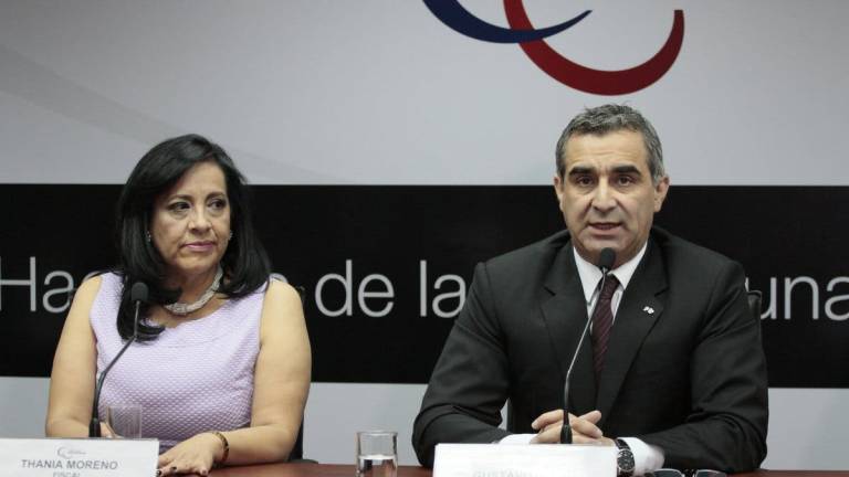 Thania Moreno, posesionada como fiscal general subrogante