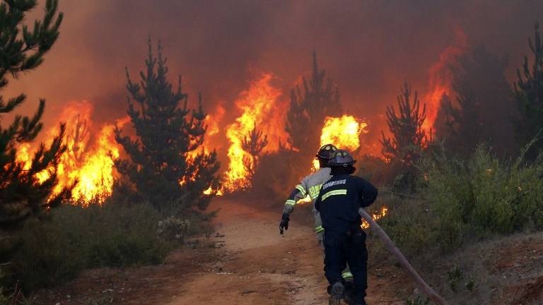 Se decreta alerta roja en Chile por incendio en Viña del Mar