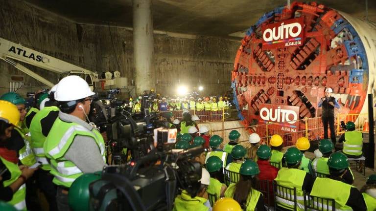 Arrancó primera fase de construcción del Metro de Quito