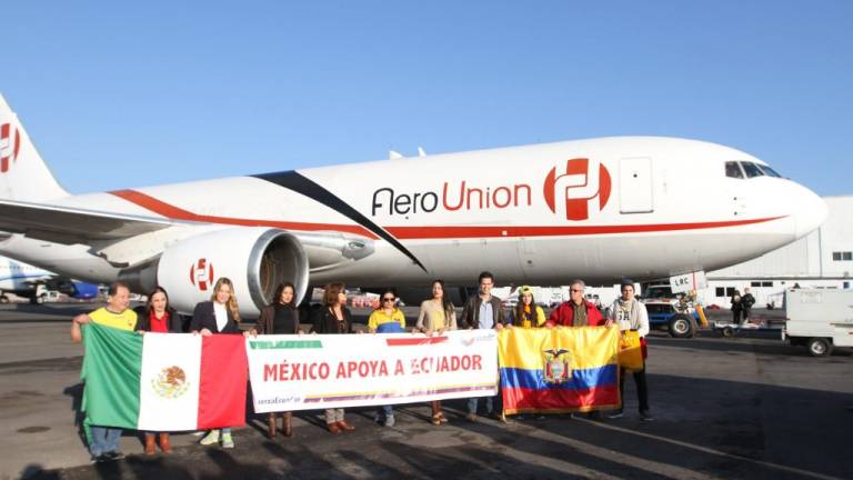 México envió cerca de 250 toneladas de ayuda humanitaria