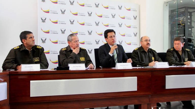 Ecuador decomisa récord de 110 toneladas de drogas en 2016