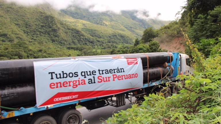 Perú retira concesión de gasoducto a Odebrecht