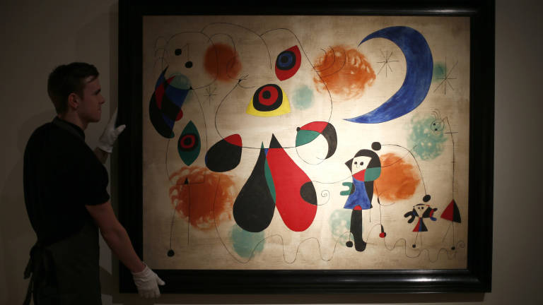 Cuadro de Miró se vendió por 23 millones de dólares en Londres