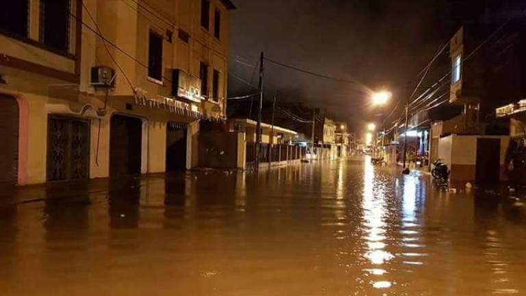 Cantón Milagro declarado en emergencia por inundaciones