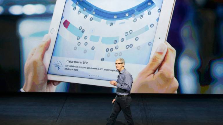 Apple presenta un modelo de iPad de gran tamaño, el iPad Pro