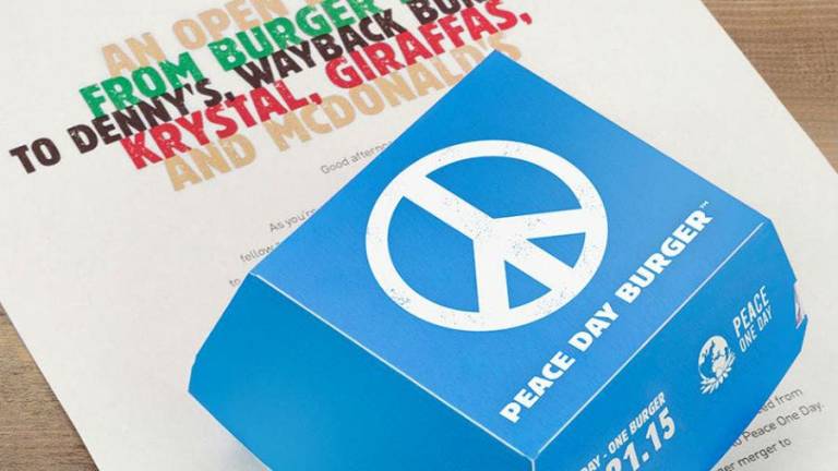 Burger King crea nueva alianza para el Día de la Paz