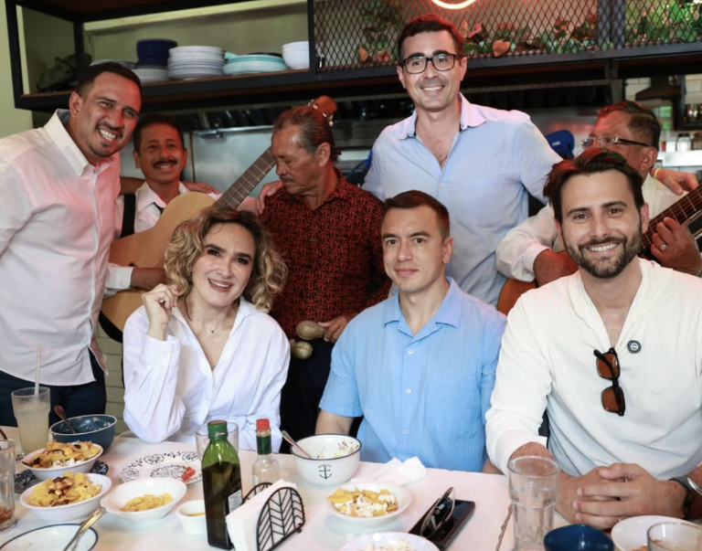 Precandidatos de ADN junto a Daniel Noboa. $!Precandidatos de ADN junto a Daniel Noboa.