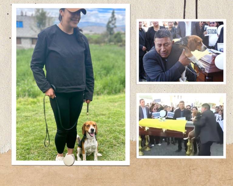 Aidita Ati con su perrito 'Bayper'. $!Aidita Ati con su perrito 'Bayper'.