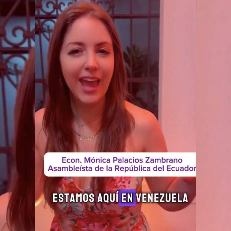 Mónica Palacios en Venezuela. $!Mónica Palacios en Venezuela.