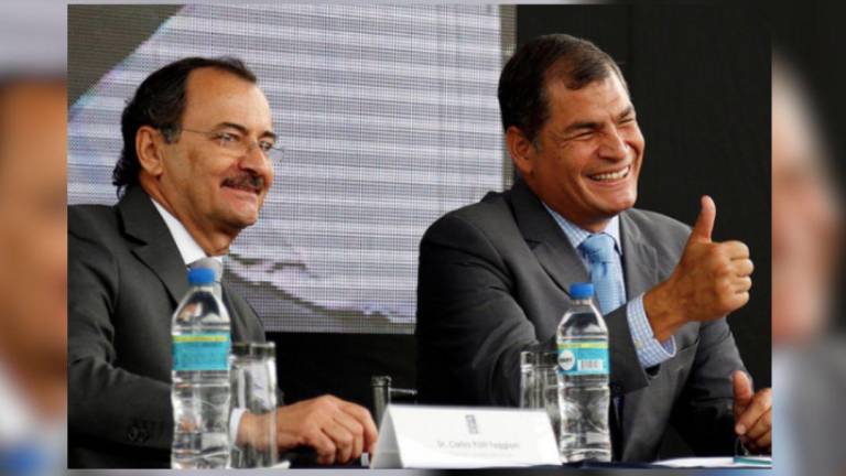 El día en que Rafael Correa felicitó a Carlos Pólit: Todo el mundo lo aplaude y lo quiere porque es simpatiquísimo