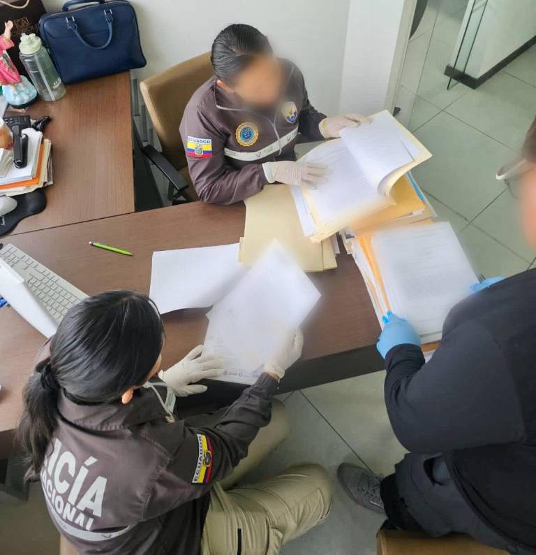 Allanamiento del pasado 30 de enero en la provincia del Guayas. $!Allanamiento del pasado 30 de enero en la provincia del Guayas.