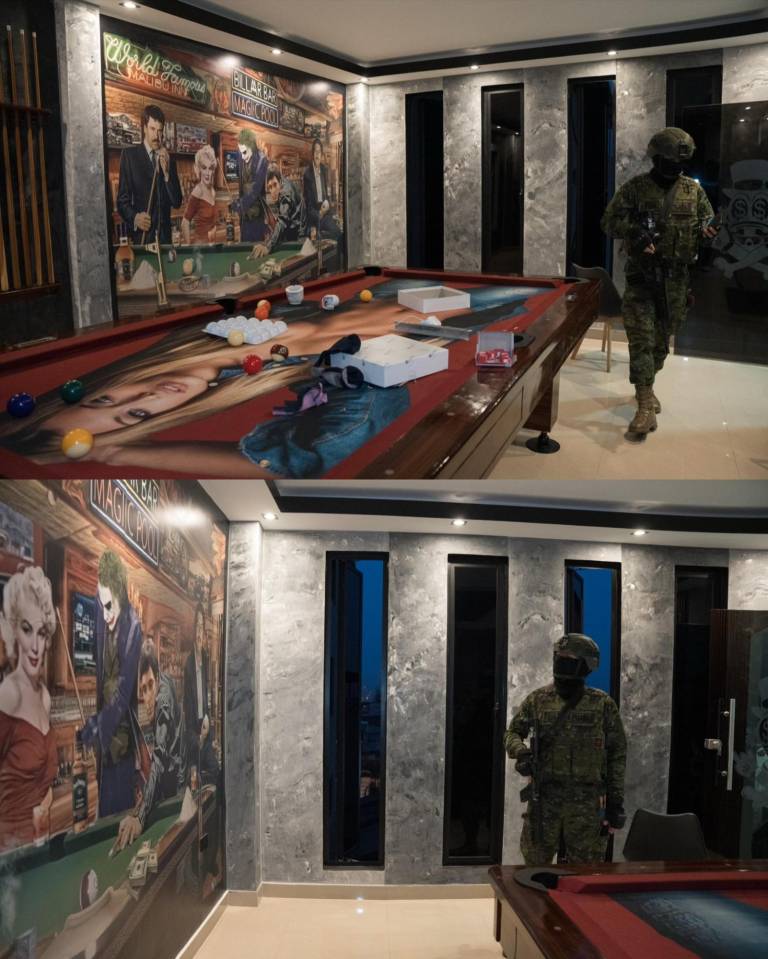 Así era la narcovivienda. $!Así era la narcovivienda.