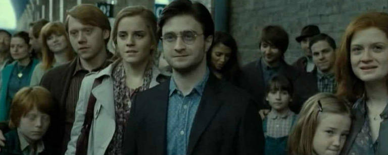 Los protagonistas de Harry Potter, antes y ahora