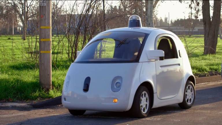 Google presenta su carro que se conduce solo