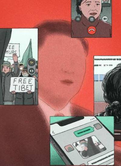 Ilustración de la primera entrega de la investigación transfronteriza China Targets.
