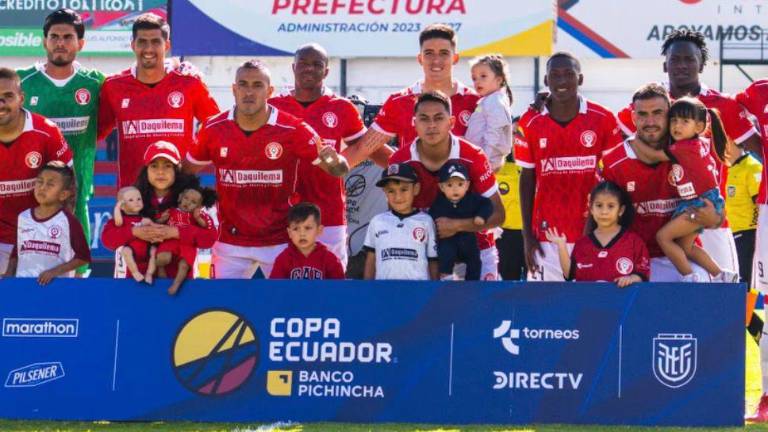 Once inicial que presentó Daquilema FC para enfrentar a Emelec por Copa Ecuador.