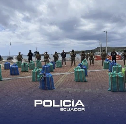 Entre los indicios levantados constan 1.478,7 kilogramos de clorhidrato de cocaína.