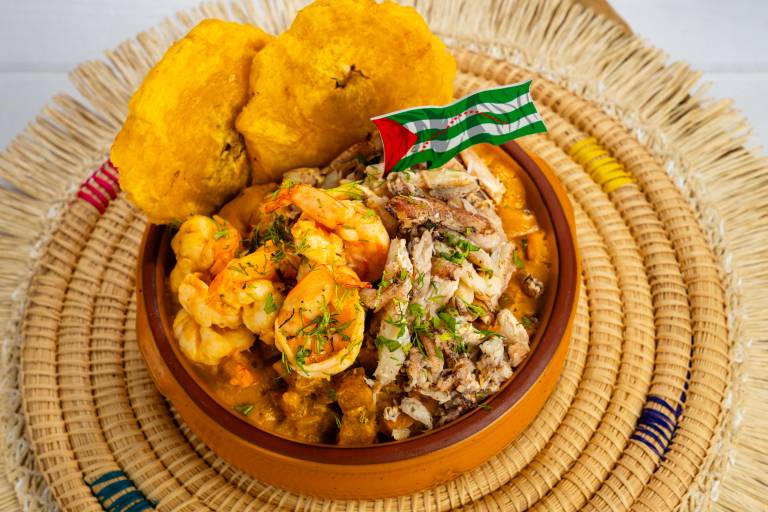 $!Una propuesta que une la identidad gastronómica de Manabí y Guayaquil en un mismo plato.