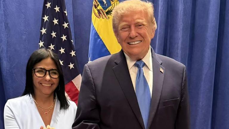 Donald Trump habló con Delcy Rodríguez sobre elecciones y la califica como fantástica