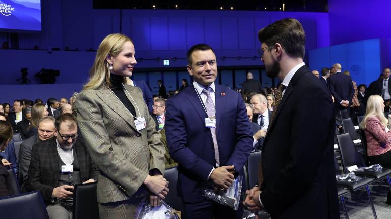 Daniel Noboa participa en el Foro Económico Mundial (WEF/por sus siglas en inglés).