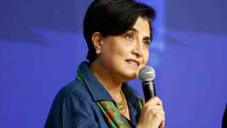 Gabriela Sommerfeld se pronuncia sobre el viaje 'confidencial' de Daniel Noboa a Estados Unidos