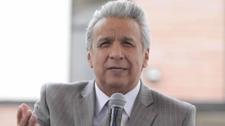 Fotografía de archivo del exmandatario ecuatoriano Lenín Moreno.