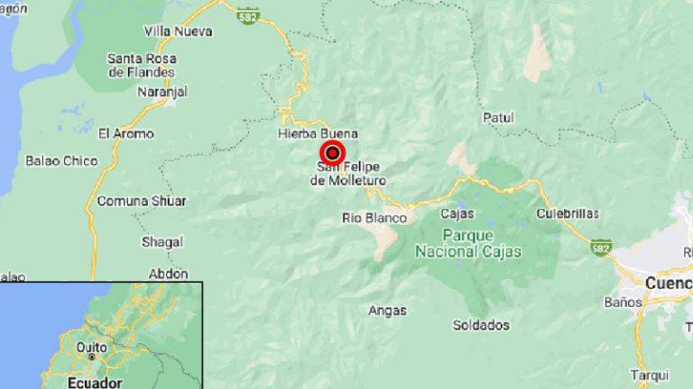 Sismo sacudió a la provincia del Azuay la tarde de este domingo 26 de octubre: esta fue la magnitud