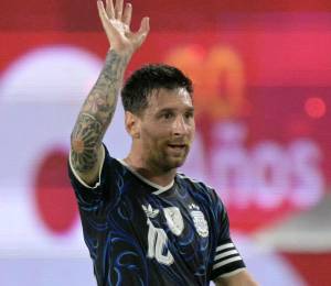 Lionel Messi, referente de la selección Argentina.
