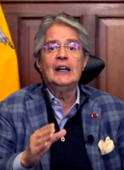 Guillermo Lasso alertó a organismos internacionales sobre un presunto intento de golpe de Estado.