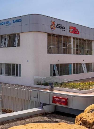 Para la construcción del Hospital Municipal de Baños se invierten más de USD 7 millones.