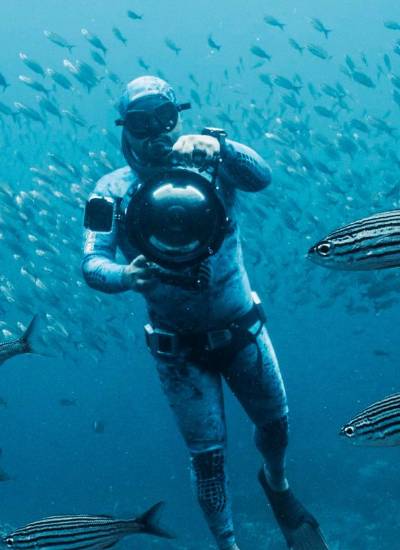 Apnea en Ecuador: ¿Cómo es la experiencia de explorar el océano a puro pulmón?