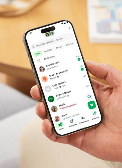 WhatsApp estrena en Ecuador un plan piloto para rediseñar su pantalla principal