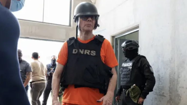 Jorge Glas en la cárcel del Encuentro.