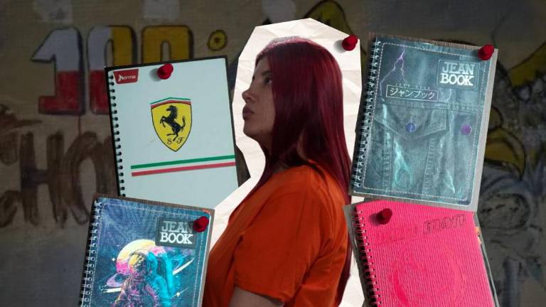 FOTOS | Los cinco cuadernos de Verónica Briones, pareja de Fito, revelan presuntas rutas y pagos, entre ellos, a alias Churrón