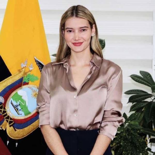 Sade Fritschi, from Galapagos, the new Minister of the Environment, is the youngest person in the Cabinet