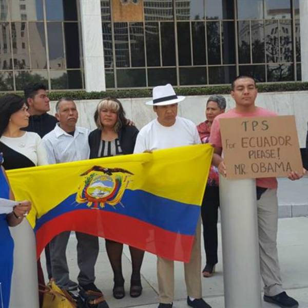 Ecuador explora medidas tras negativa a petición de TPS