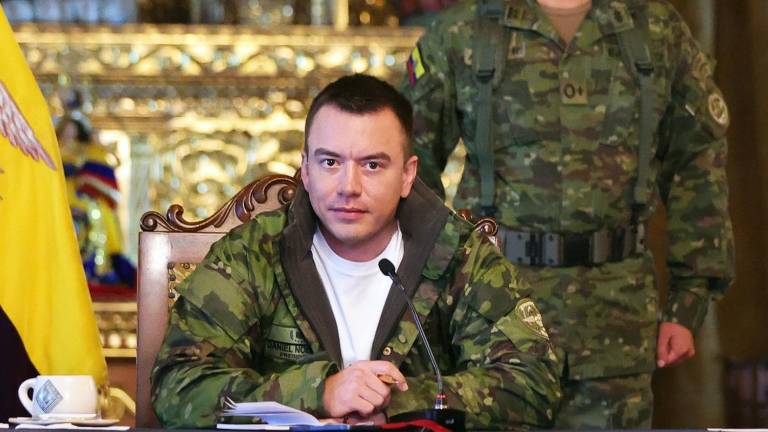 Daniel Noboa critica a Colombia por falta de cooperación.