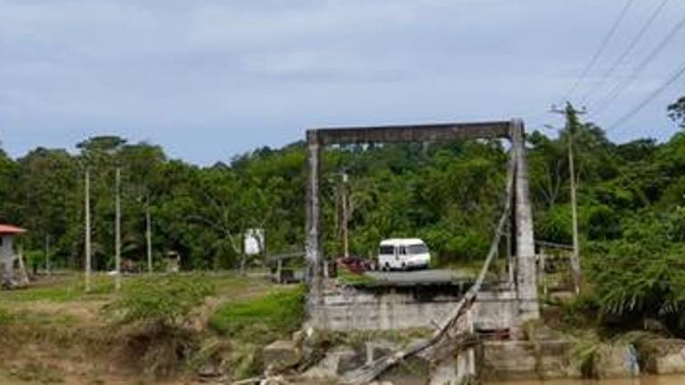 Sector del cantón Muisne.