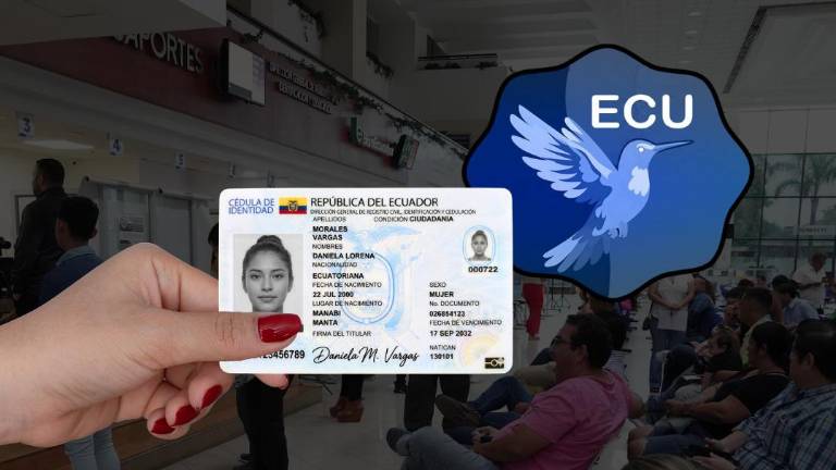 La nueva cédula incorpora un holograma translúcido termoestampado que incluye la figura de un colibrí y el nombre del Ecuador.