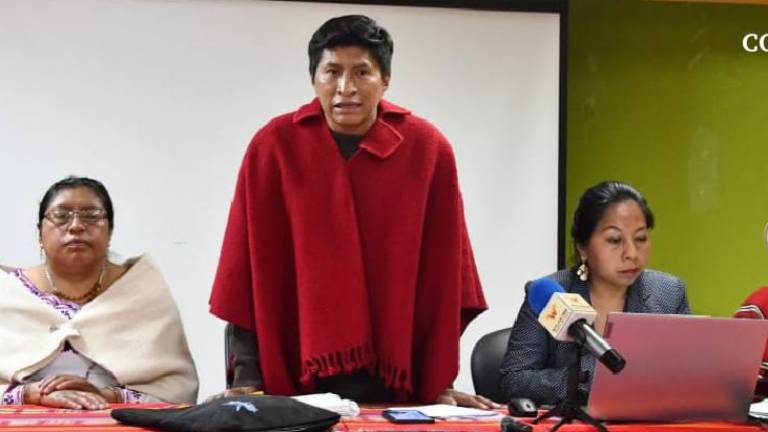 Movimiento indígena de Chimborazo no apoyará a Luisa González: 'Nosotros sí tenemos memoria'