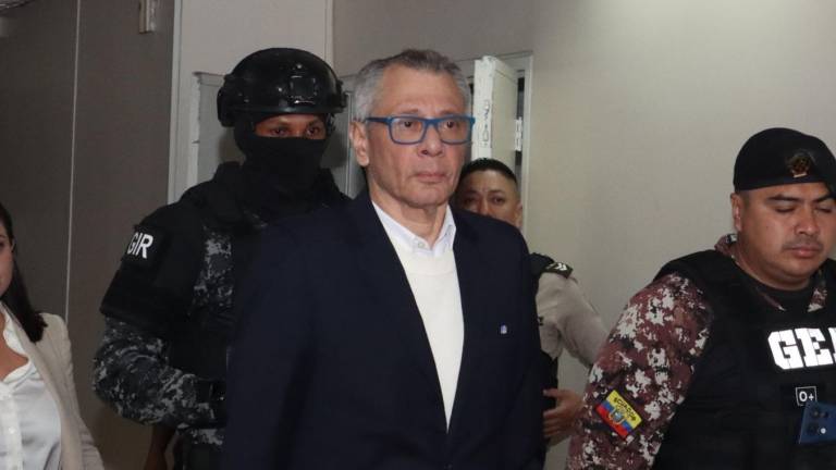 El exvicepresidente Jorge Glas comparece a la audiencia de juzgamiento en el denominado caso Reconstrucción de Manabí­.