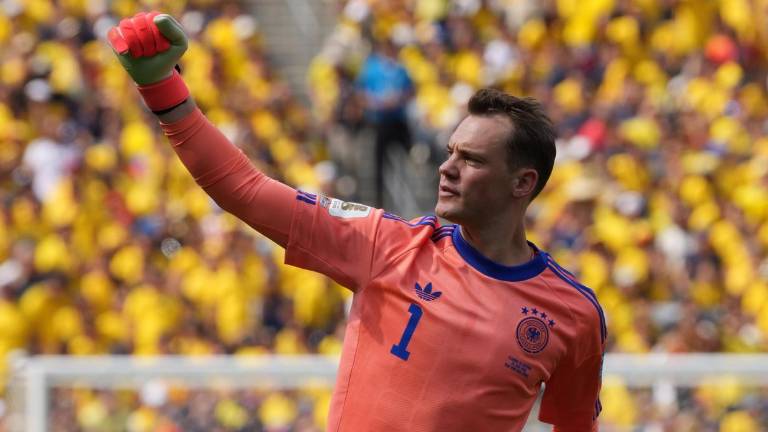 Manuel Neuer durante el partido contra Ecuador.