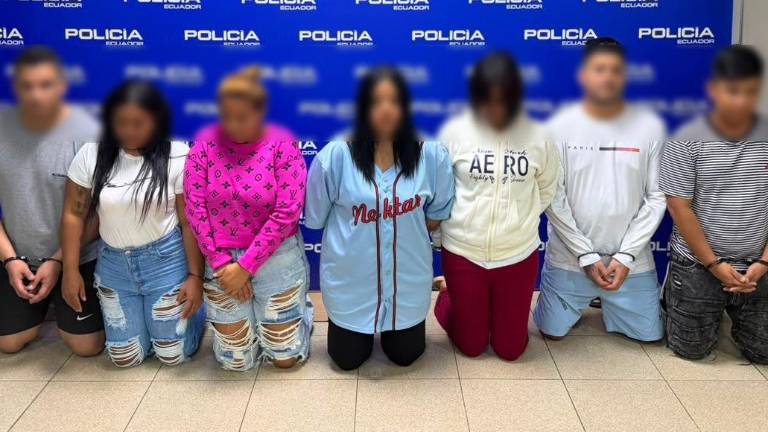 Operativo simultáneo en cinco provincias deja diez detenidos por presunta red de extorsión