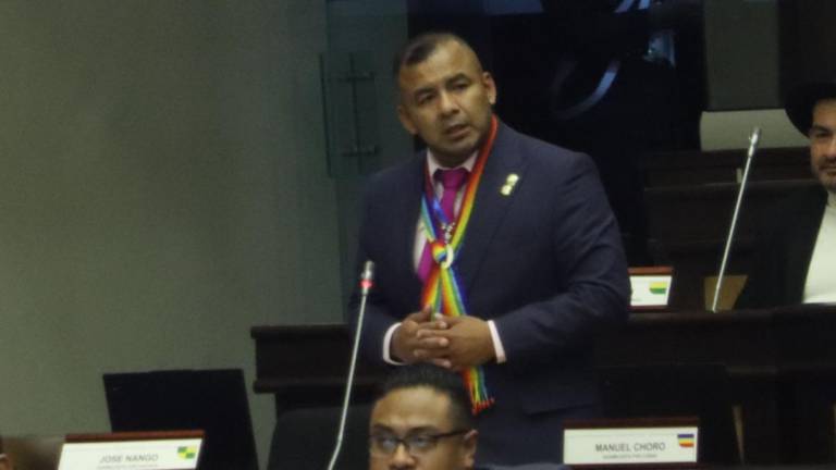 José Nango, uno de los seis asambleístas expulsados de Pachakutik.
