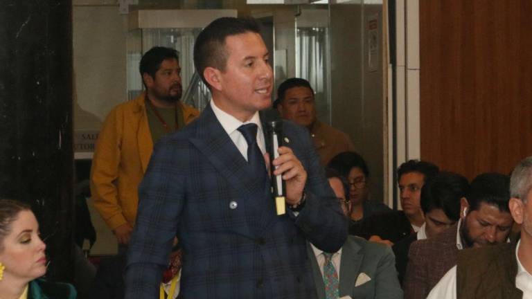 Fierro en la Asamblea Nacional.