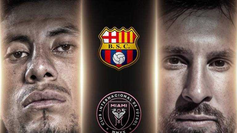 Barcelona SC juega contra el Inter Miami de Lionel Messi.