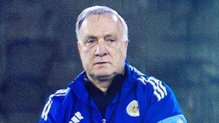 Dick Advocaat, entrenador neerlandés.