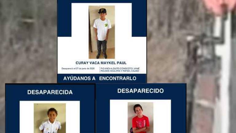 Búsqueda se mantiene activa para localizar a 3 de los 8 niños reportados como desaparecidos en Quito
